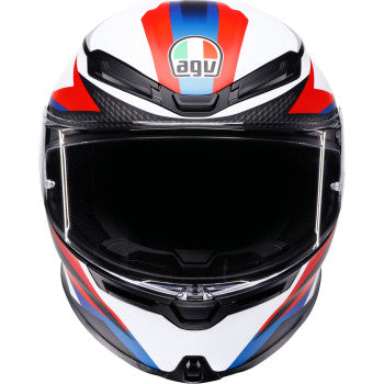 AGV Helmet K6 S Timewarp Matte Black/Red/Blue Xl 2118395016-028-XL