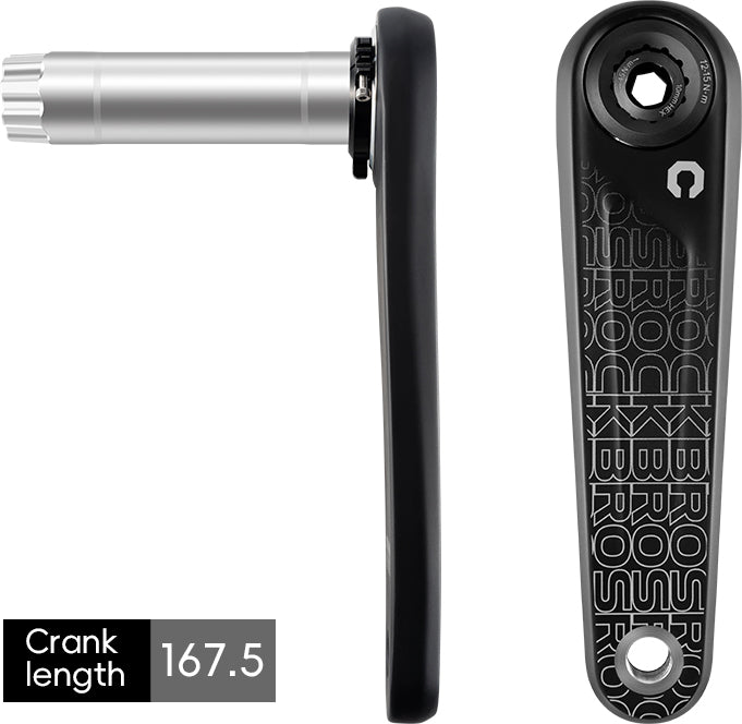 ROCKBROS Carbon Fiber Bike Crankset