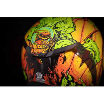 ICON Helmet Airform™ Helmet - Trick or Street - Orange - Large  0101-14103