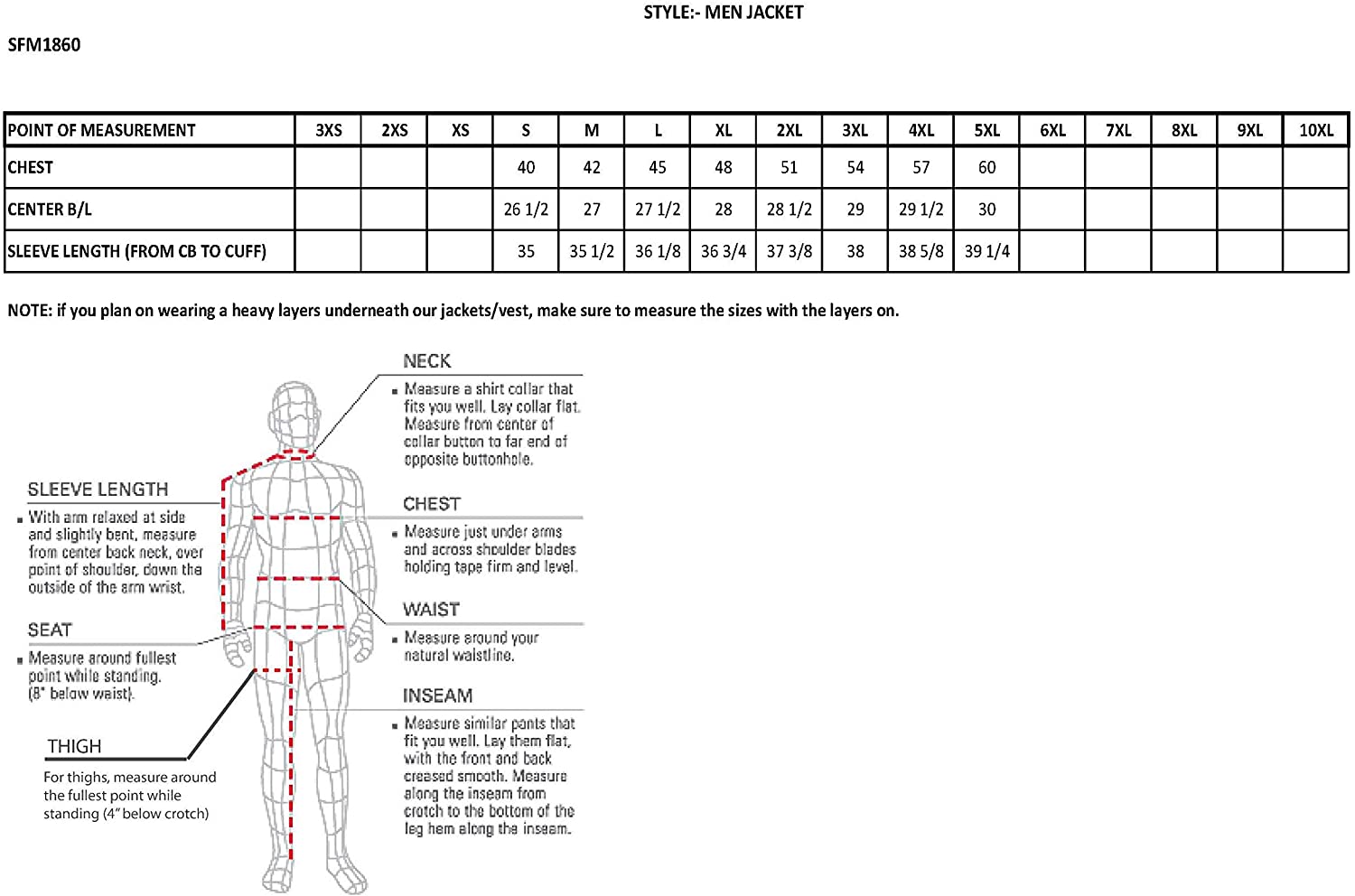 SFM1865 Men's Saddle Classic Zipper Front Leather Jacket