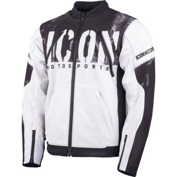 ICON Merc3 Anomaly™ Jacket - White - Small 2820-7923