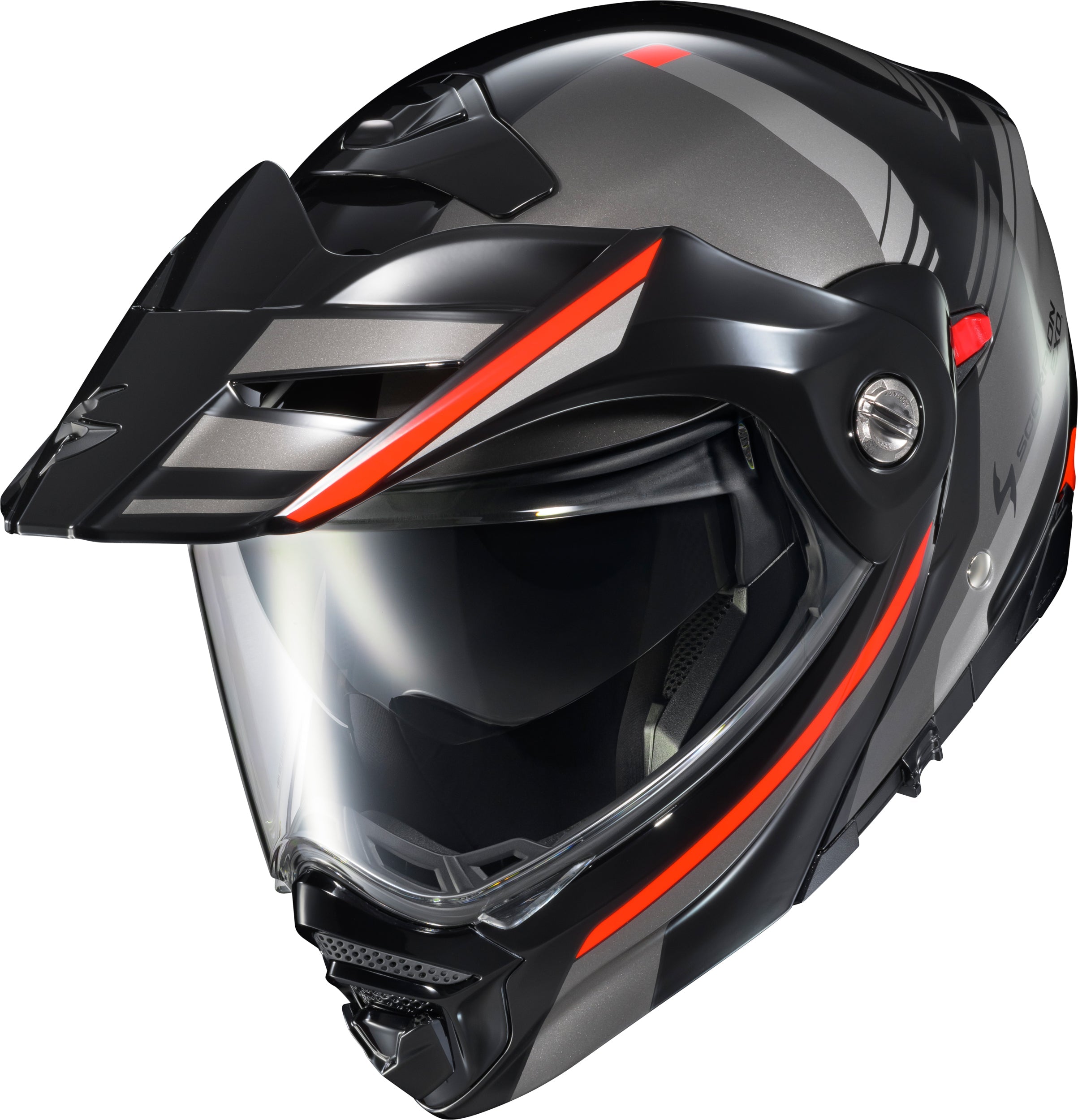 Exo-At960 Modular Helmet Monk Black/Red Md
