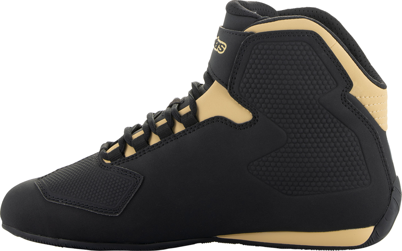 ALPINESTARS Women's Sektor Shoes - Black/Champagne - US 9.5 2515719-1090-9.5