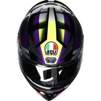 AGV K1 S Helmet - Fastlap - Black/Purple/Pink - Large 2118394018065L