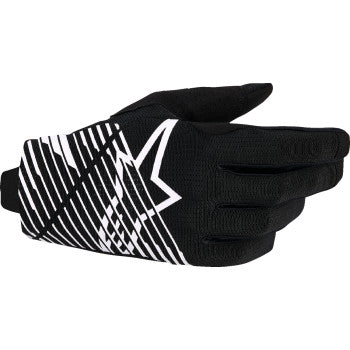 ALPINESTARS Radar Pro Gloves - Black/White - Small 3560325-12-S