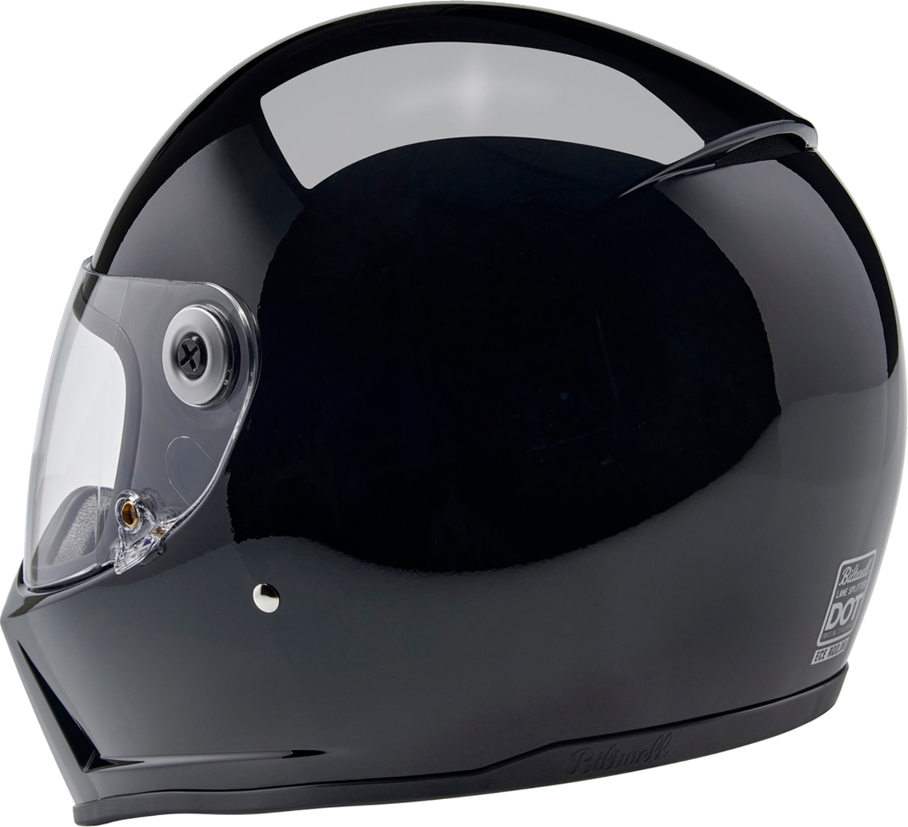 BILTWELL Lane Splitter Helmet - Gloss Black - XS 1004-101-501