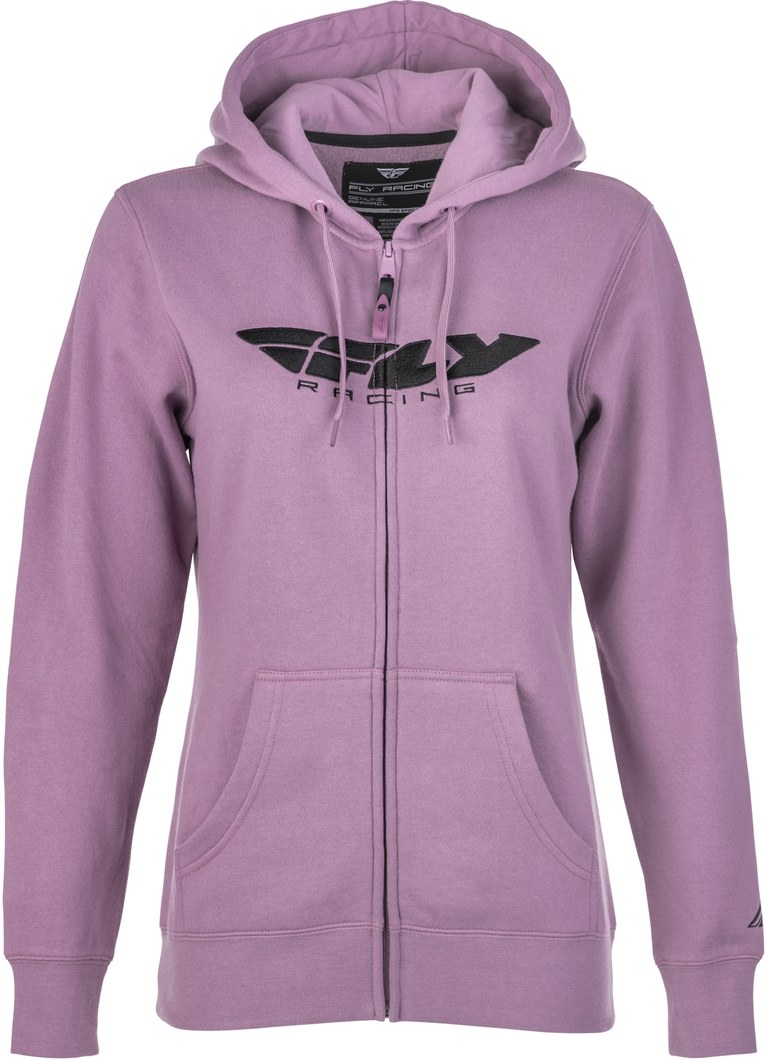 Fly Racing Women'S Fly Corporate Zip Up Hoodie Mauve Xl 358-0062X