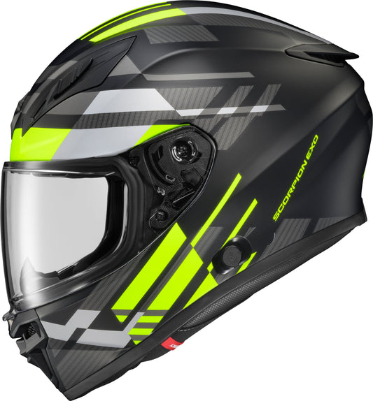Exo-R430 Full-Face Helmet Paradox Hi-Viz Xl