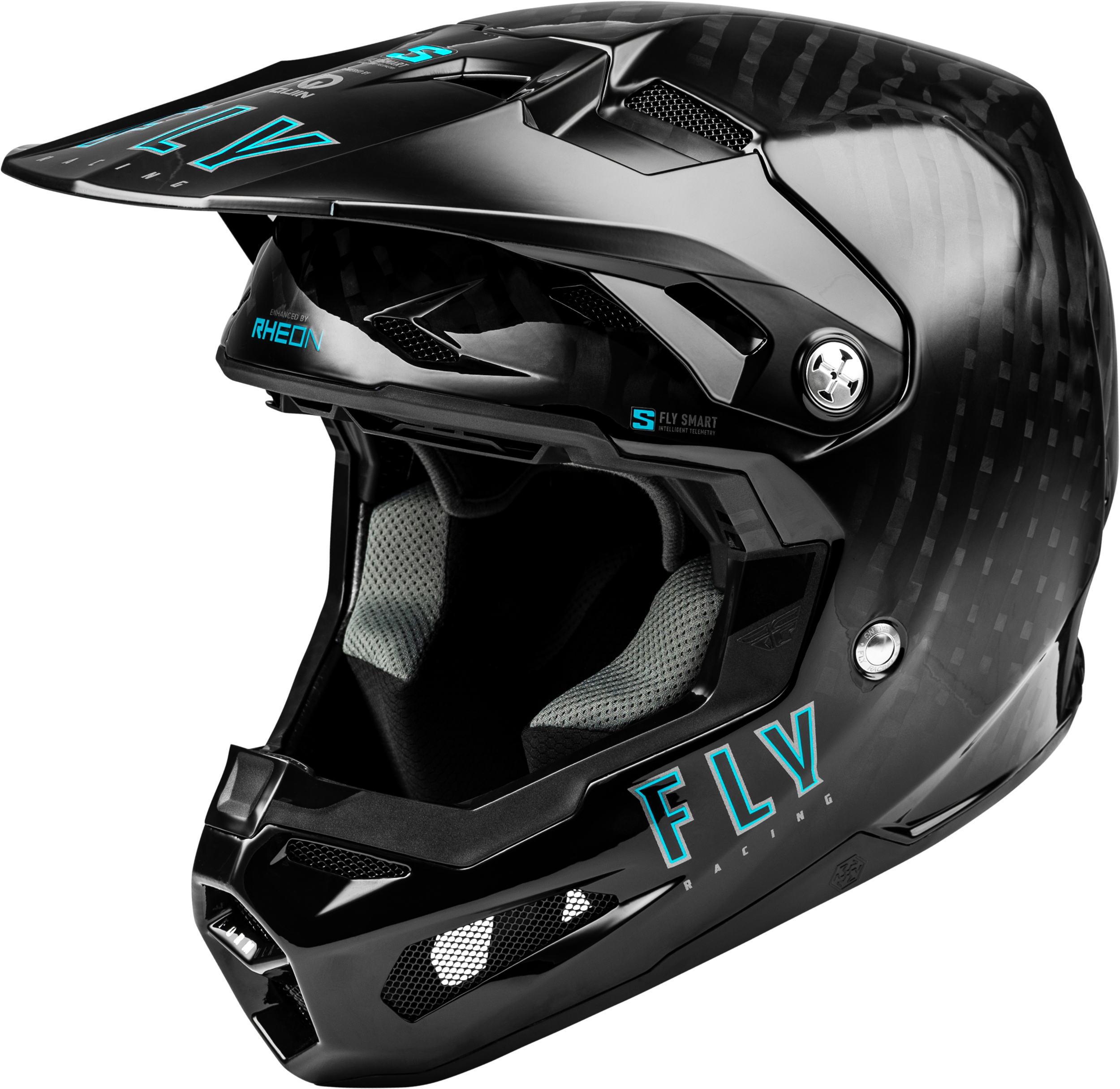 Fly Racing Formula S Carbon Helmet Black Xl-S1a 73-4415X