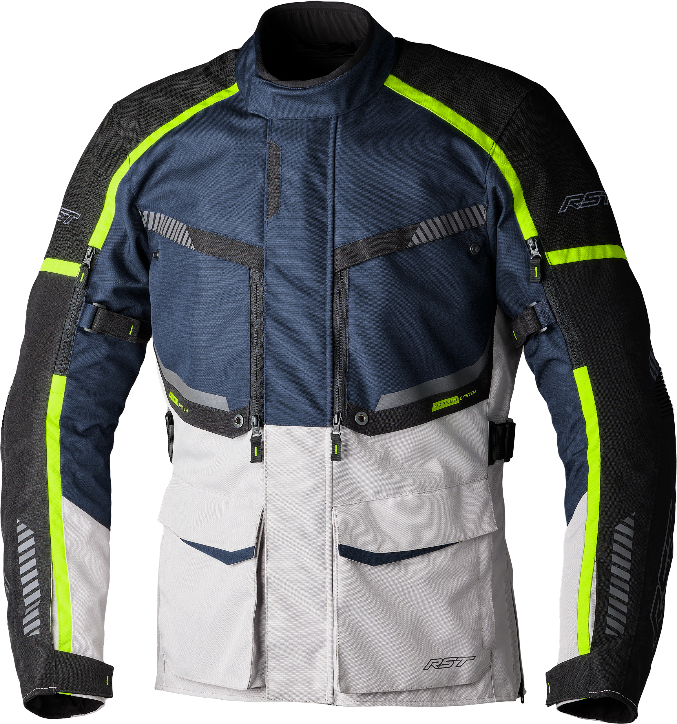 RST Maverick Evo Ce Jacket Navy/Silver Textile Xl 556-3198246