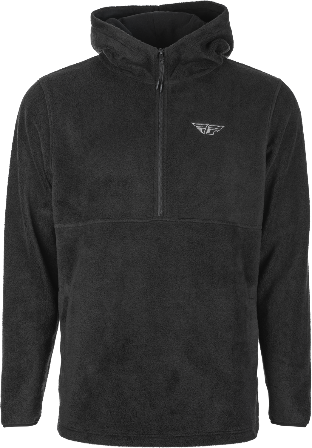 Fly Racing Fly Half Zip Pullover Hoodie Black 2x 354-00202X