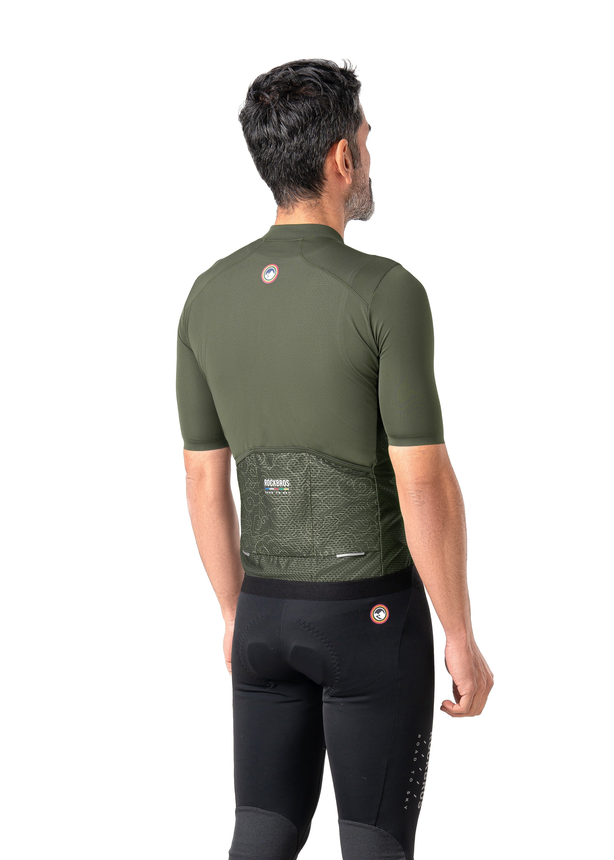 ROCKBROS Road-to-Sky Men's Cycling Short-Sleeved Jersey