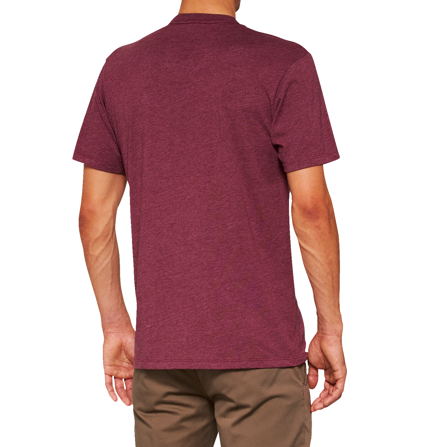 100% Icon T-Shirt - Maroon - Medium 20000-00031