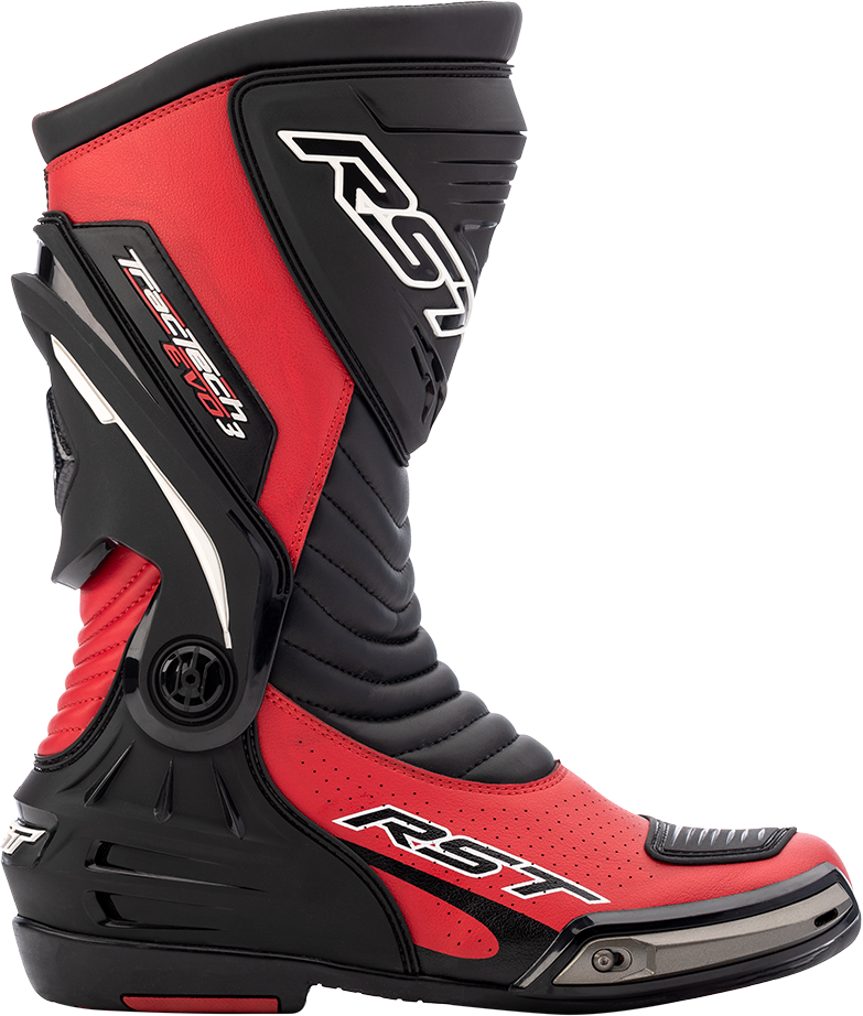 RST Tractech Evo Iii Sport Ce Boot Red / Black  Sz 11.5 556-2101345