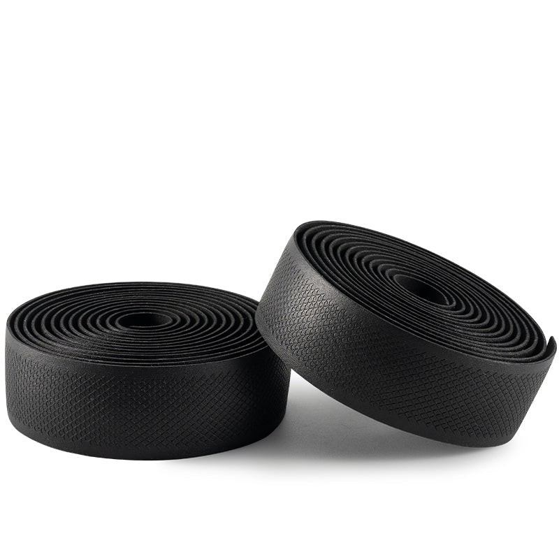 ROCKBROS Silicone PU Bicycle Handlebar Tape Soft Breathable Road Bike Tape Shock-absorption Anti-Slip Gravel Bicycle Handlebar Wrap Drop Bar Belt