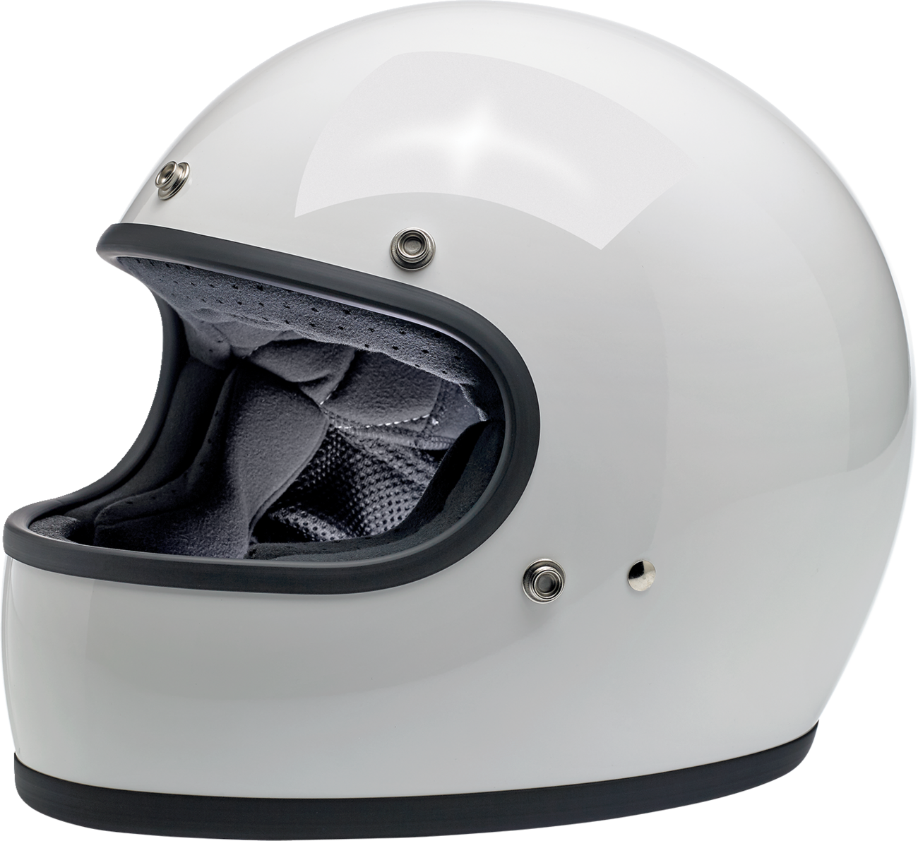 BILTWELL Gringo Helmet - Gloss White - 2XL 1002-517-106