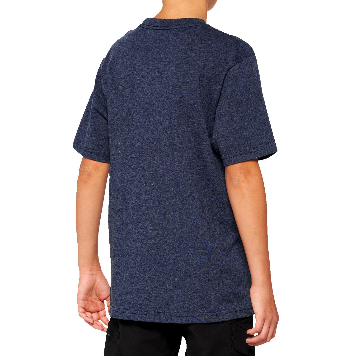 100% Youth Icon T-Shirt - Navy - Medium 20001-00013
