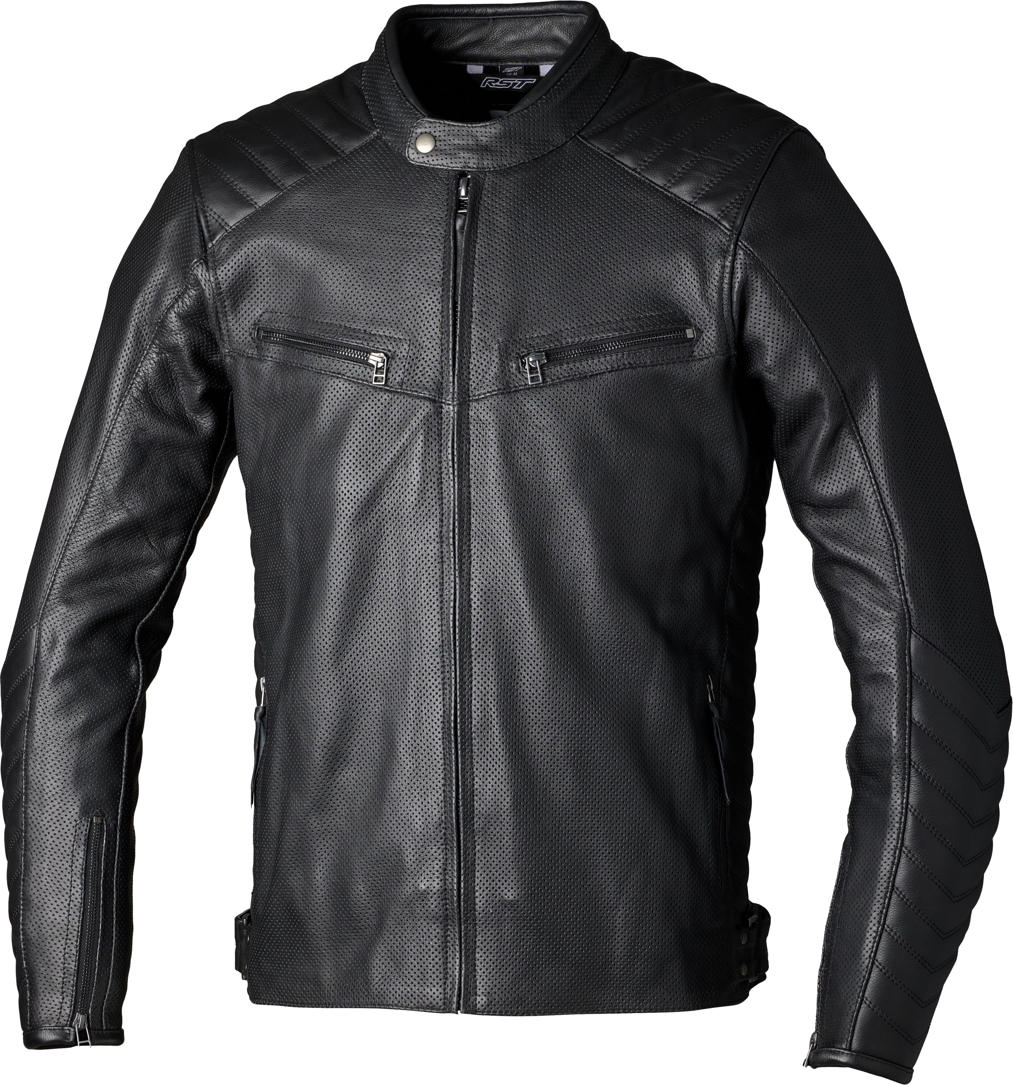 RST Roadster Air Ce Jacket Black Leather Md 556-3537042