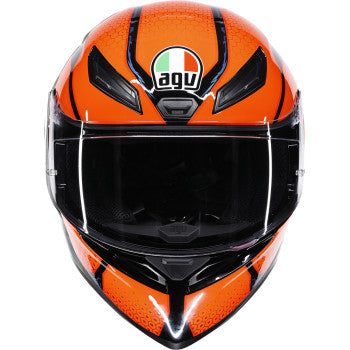 AGV Helmet K1 S Speedarmor Black/Orange/Blue 2x 2118394018-074-XXL