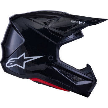 ALPINESTARS SM7 Helmet - Solid - Gloss Black - Large 8301426-1180-L