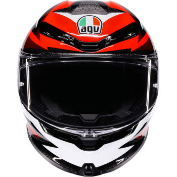 AGV Helmet K6 S Braven Black/Red/White Lg 2118395016-029-L