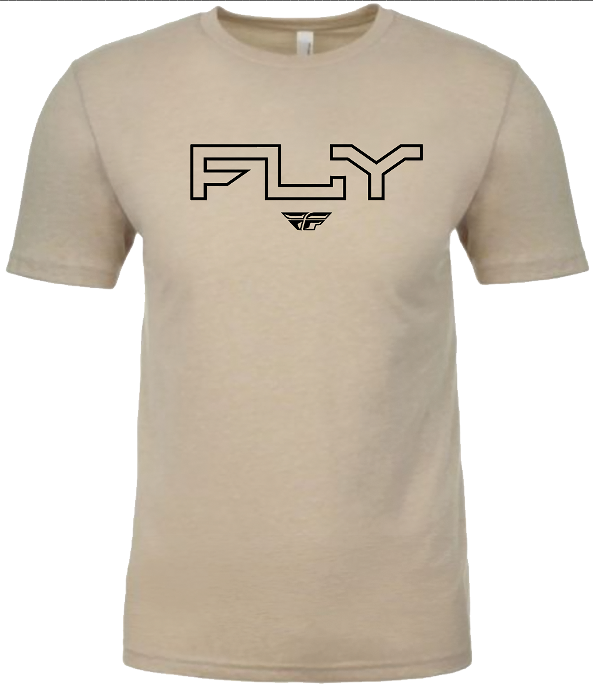 Fly Racing Fly Edge Tee Cream Md 354-0311M