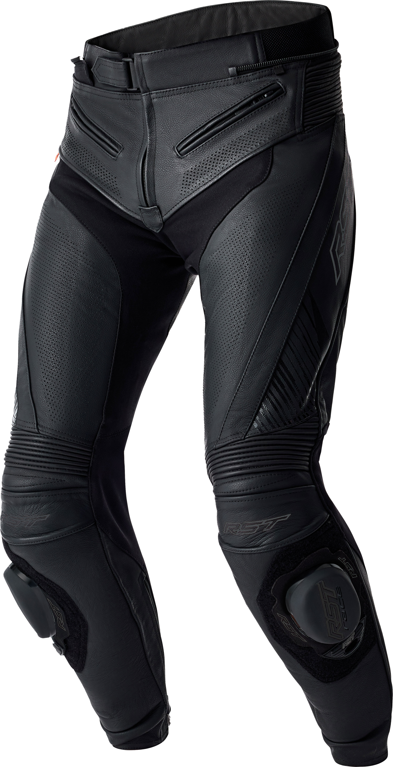 RST Tractech Evo D3o Pants Black Leather 4x 556-3636042