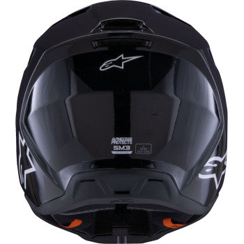 ALPINESTARS SM3 Helmet - Solid - Gloss Black - Large 8300326-1180-L
