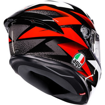 AGV Helmet K6 S Braven Black/Red/White Lg 2118395016-029-L