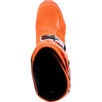 ALPINESTARS Tech 10 Supervented Boots - Fluorescent Orange/Black/White - US 8 / EU 42 2010520-4512-8