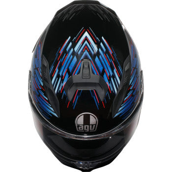 AGV K7 Helmet - Genisys - Black/Blue/Gray - Medium 0101-18000