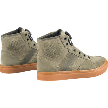 ICON Dog Days Boots - Olive - US 11.5 3403-1476