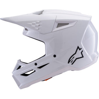 ALPINESTARS SM3 Helmet - Solid - Gloss White - Medium 8300326-2180-M