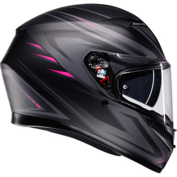 AGV Helmet K3 Syth Matte Black/Pink Md 2118381004-025-M
