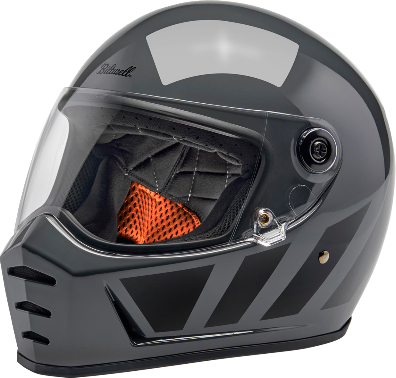 BILTWELL Lane Splitter Helmet - Storm Gray Inertia - XS 1004-569-501