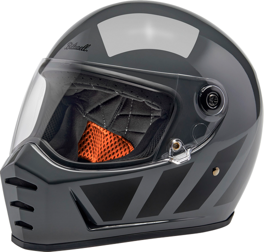 BILTWELL Lane Splitter Helmet - Storm Gray Inertia - XL 1004-569-505