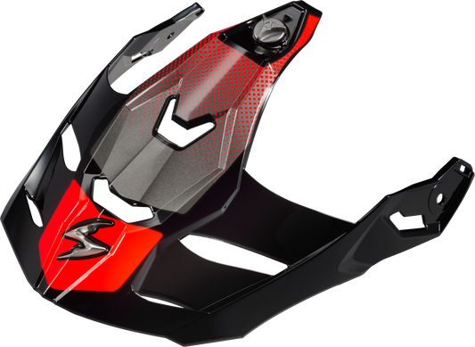 Xt9000 Peak Visor Trailhead Red