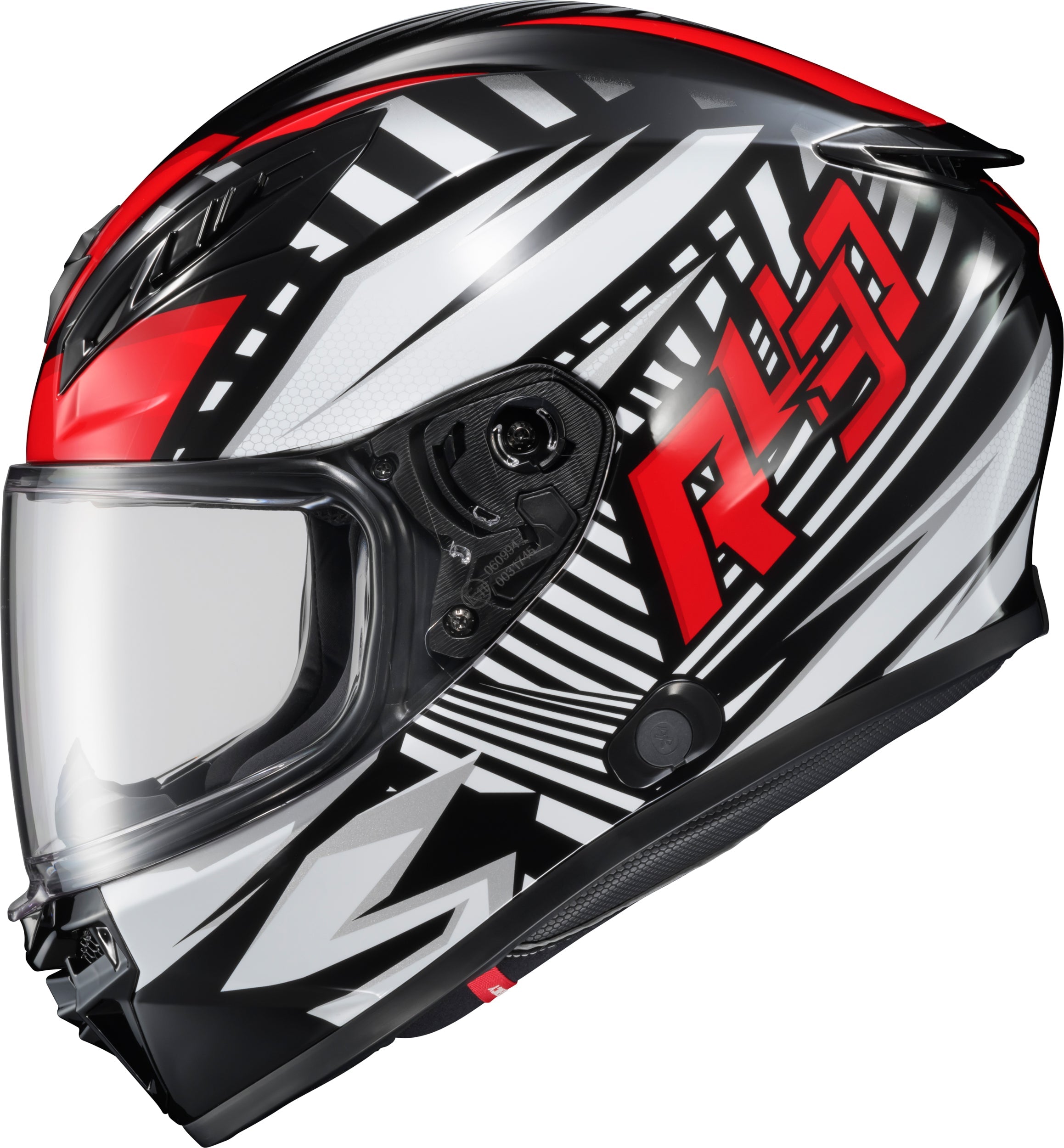 Exo-R430 Full-Face Helmet Head Trip Red Sm