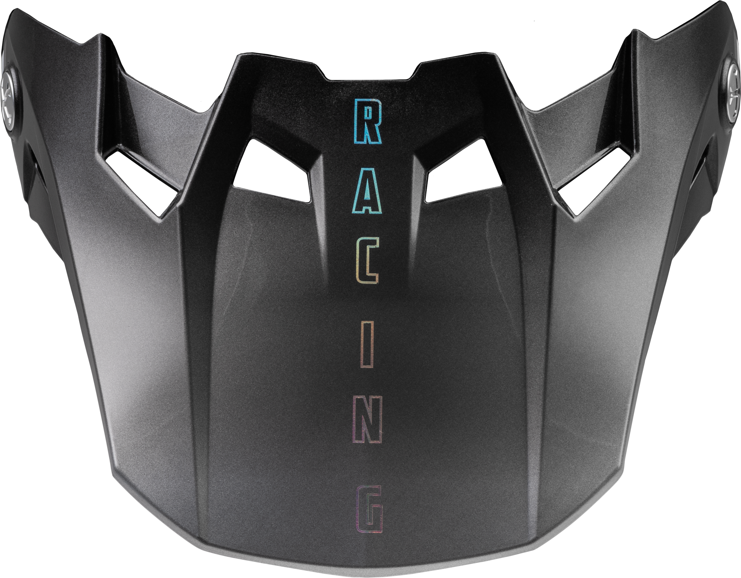 Fly Racing Formula Cc Driver Helmet Visor Black/Charocal/White Yl/Sm 73-47112S