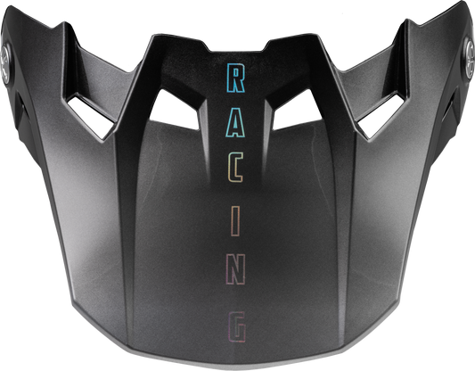 Fly Racing Formula Cc Driver Helmet Visor Black/Charocal/White Md/Lg 73-47112M