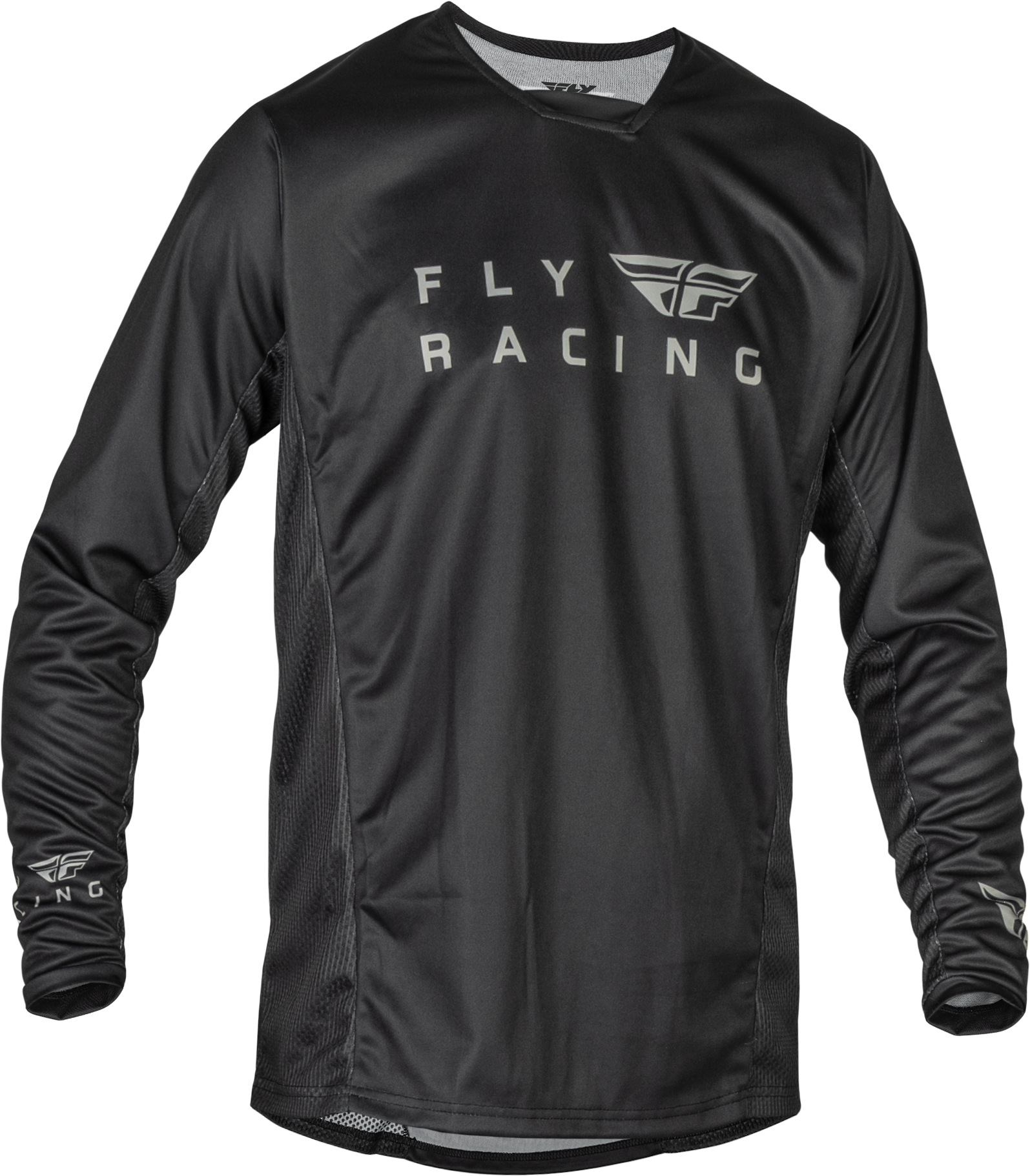 Fly Racing Radium Jersey Black/Grey Md 376-050M