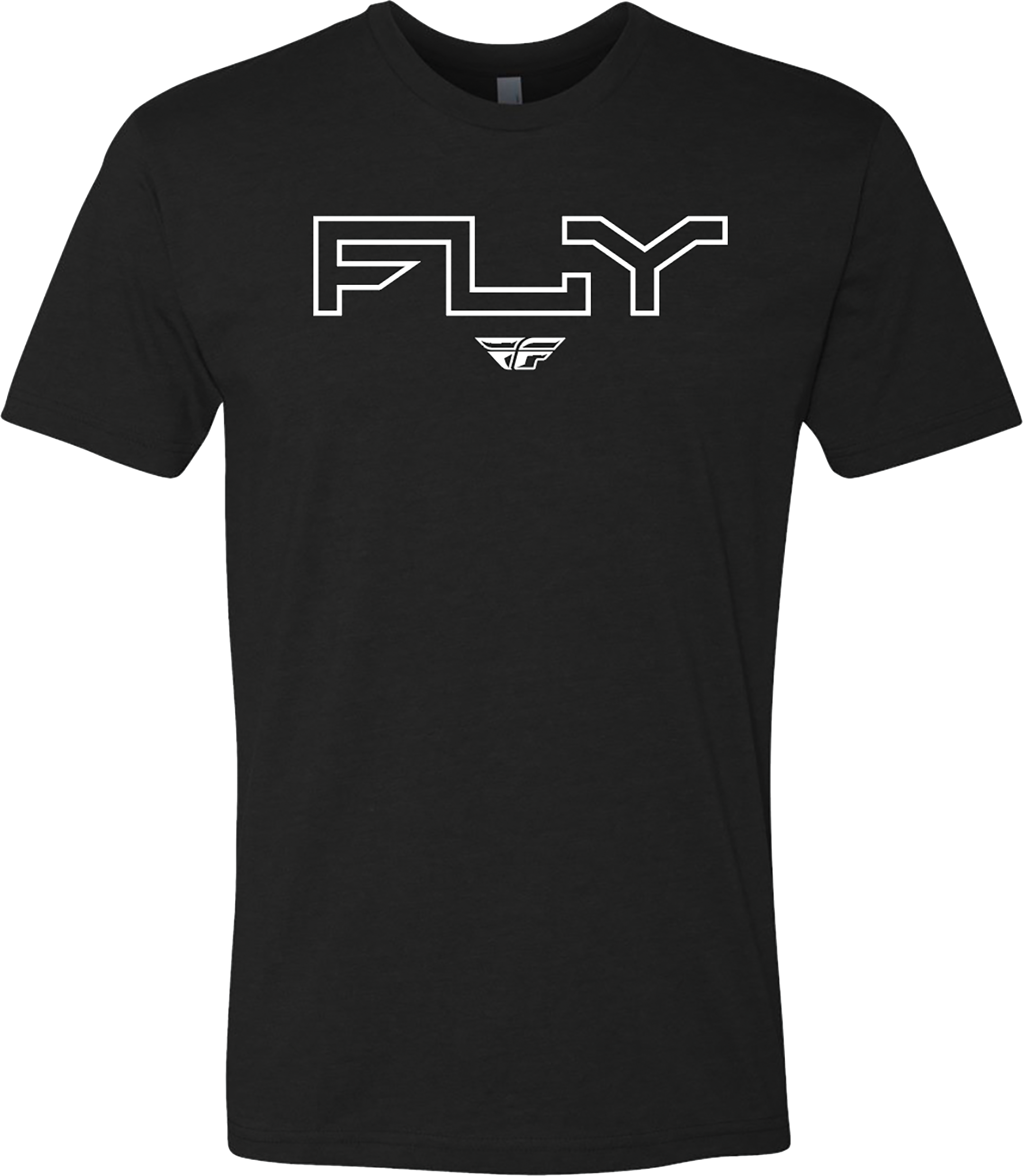 Fly Racing Fly Edge Tee Black Xl 354-0308X
