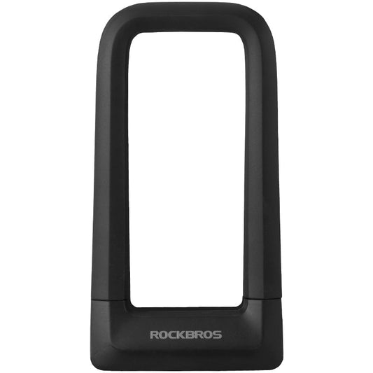 ROCKBROS Motorcycle Bicycle U-Lock Anti-Theft Thickened MTB Bike Lock Alloy Steel 3 Keys