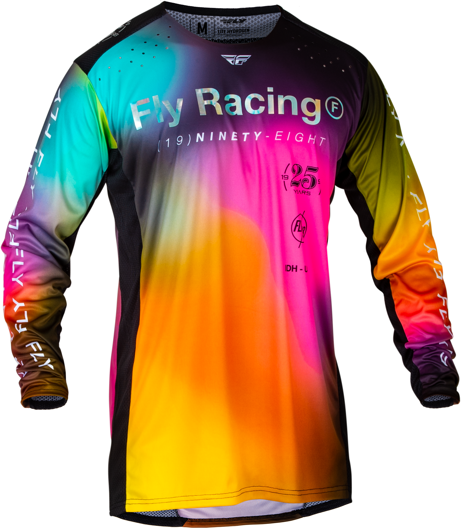 Fly Racing Lite Le Legacy Jersey Fuschia/Electric Blu/Hi-Vis Xl 377-725X