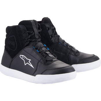 ALPINESTARS Chrome Shoes - Waterproof - Black/White - US 7 2543123-157-7
