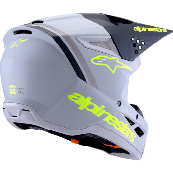ALPINESTARS SM3 Helmet - Radium - Matte Gray/Black/Yellow Fluo - XL 8300826-9510-XL