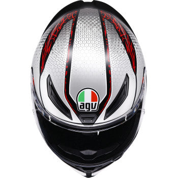 AGV Helmet K1 S Speedarmor Matt Black/Grey/Red 2x 2118394018-073-XXL