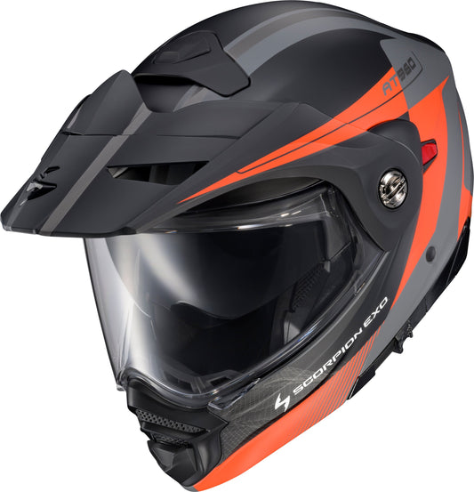 Exo-At960 Modular Helmet Topographic 2 Or/Grey Md