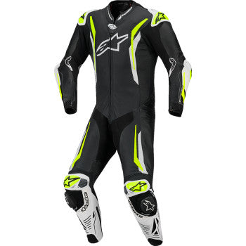 ALPINESTARS Suit Gp Tech V5 Blk/Wht/Yel Fluo 54 3150226-125-54