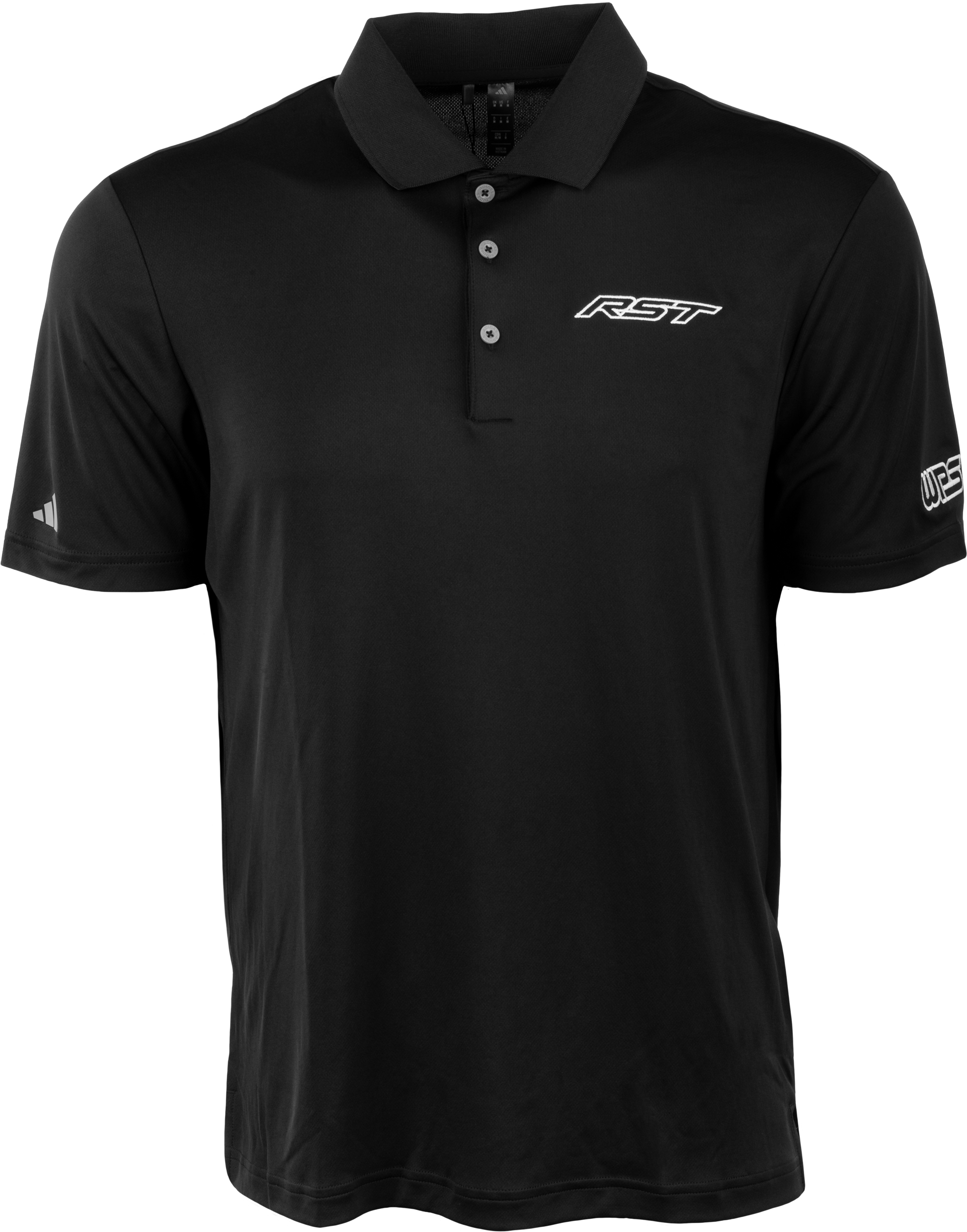 RST Rst Polo Black/White Sm 99-7153S